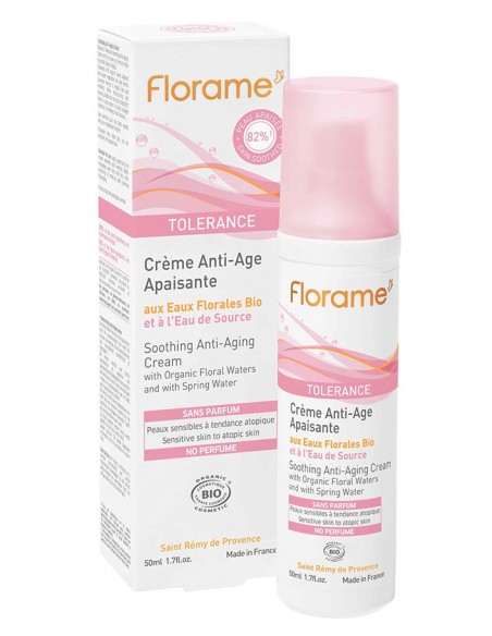 copy of Crema facial anti-edad calmante Tolerance Florame